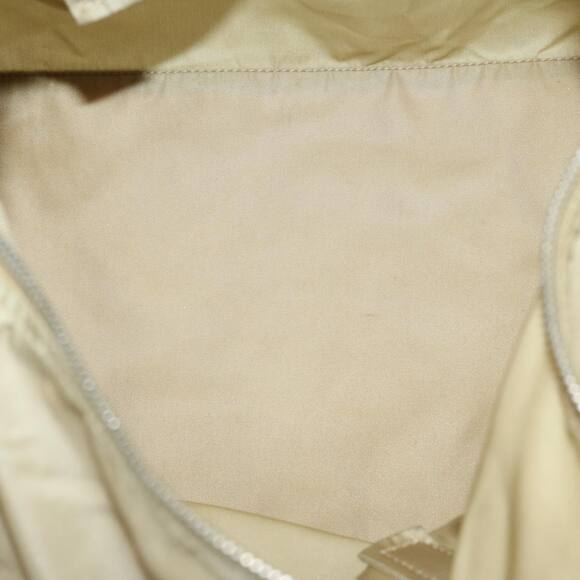 PRADA Hand Bag Nylon Beige - Picture 10 of 16